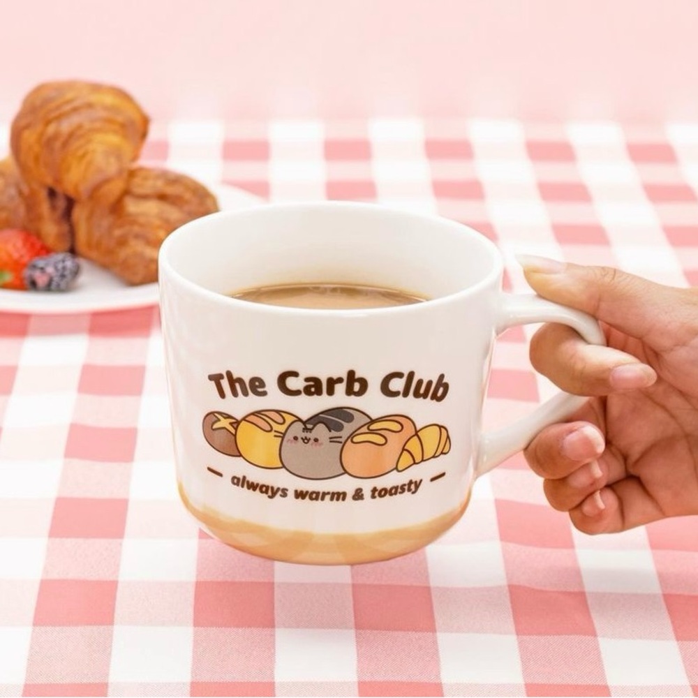 Pusheen Box Exclusive!✨ Pusheen Carb Club Mug🥖